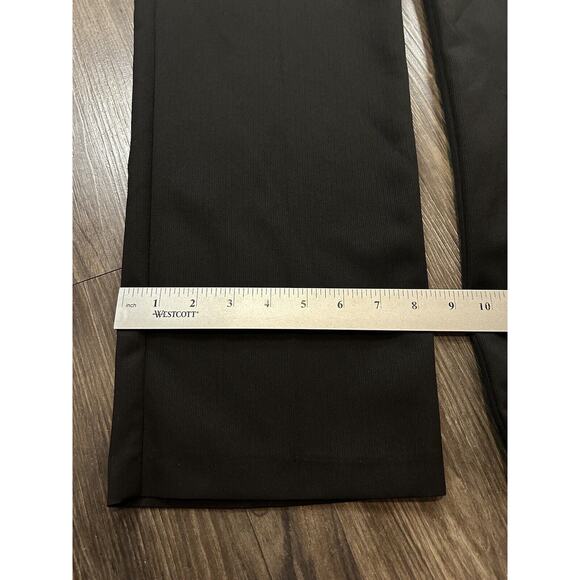 Perry Ellis Dress Pants Mens Size 38X30 Black Pockets Slim Fit - Picture 2 of 7